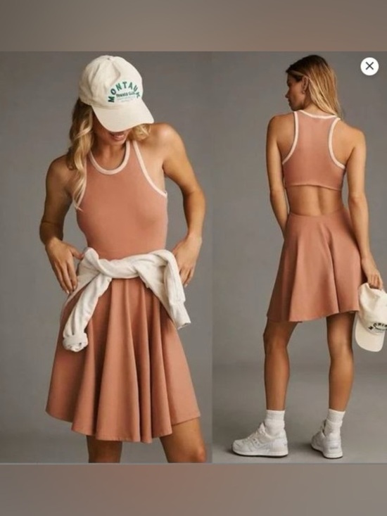 Anthropologie Dresses & Skirts - Anthropologie / Daily Practice | Cutout Fit & Flare Dress, Medium